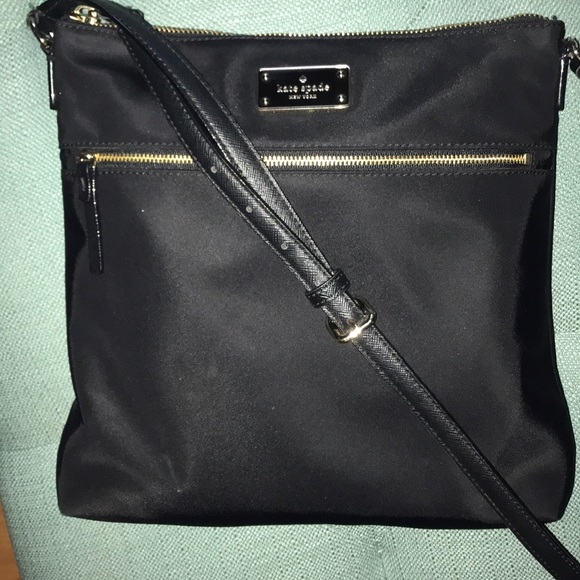 All black Kate Spade crossbody - Picture 2 of 3